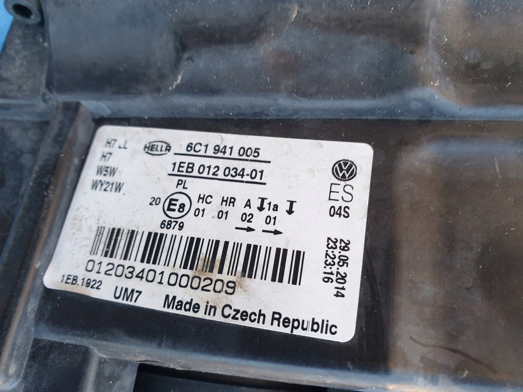 Frontscheinwerfer VW Polo 6C1941005 1EB012034-01 Links Scheinwerfer Headlight SCH2541444670ln