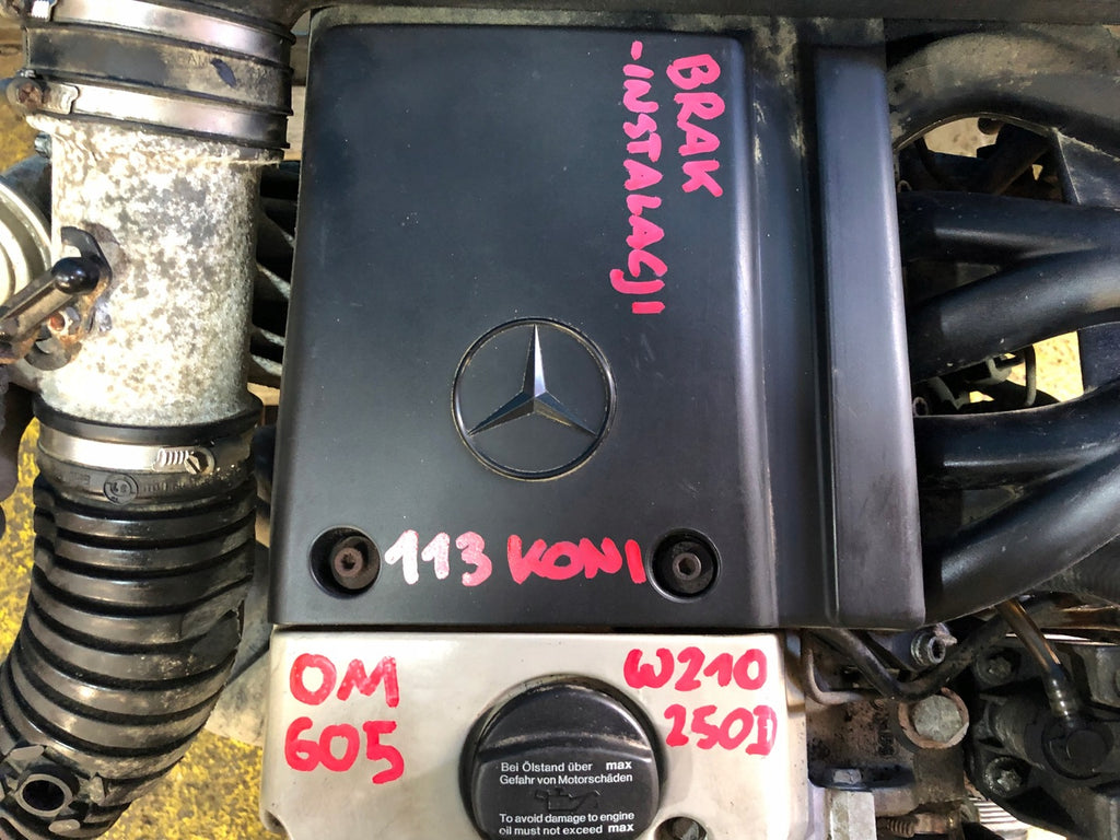 Motor Mercedes-Benz W210 OM605 2.5 113PS 329TKm Diesel Engine Komplett