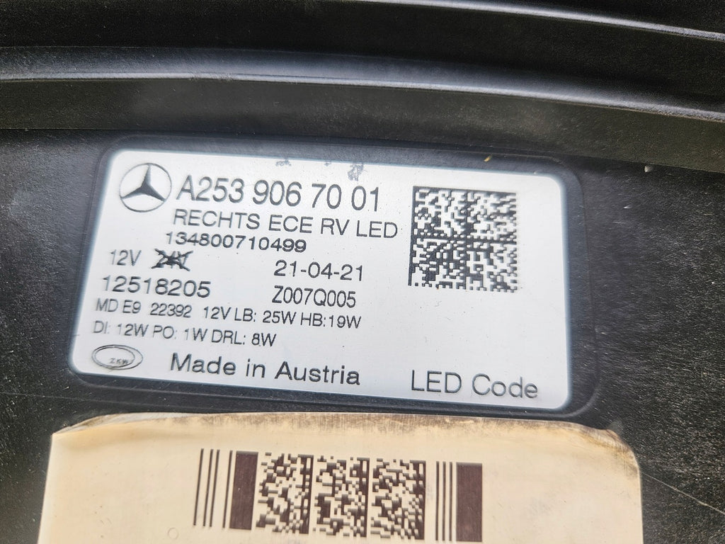 Frontscheinwerfer Mercedes-Benz Glc X253 A2539067001 LED Rechts Headlight SCH2098848088ai