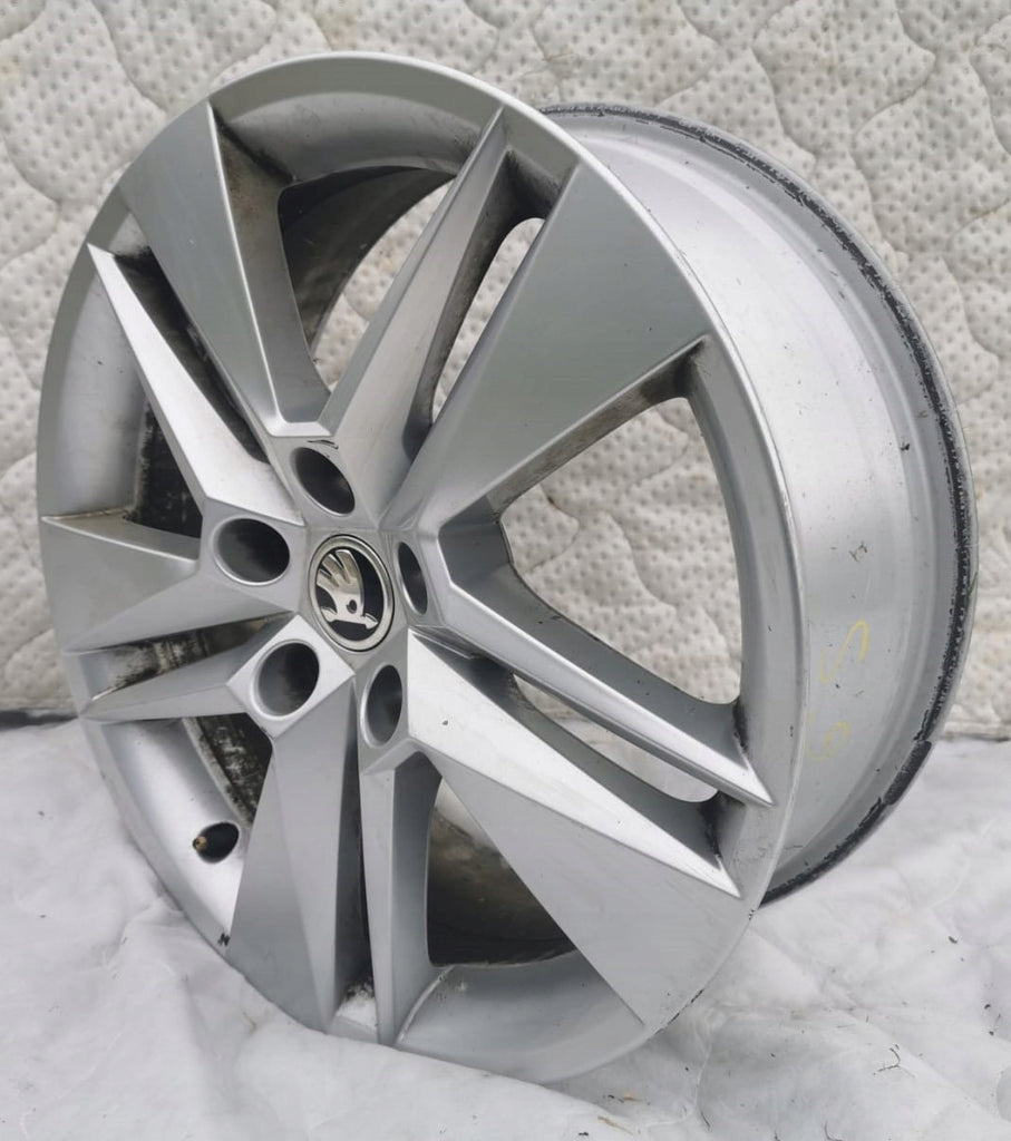 1x Alufelge 17 Zoll 6.5" 5x112 41ET 3V0601025 Skoda Superb Octavia Rim Wheel FEL7235055323rt
