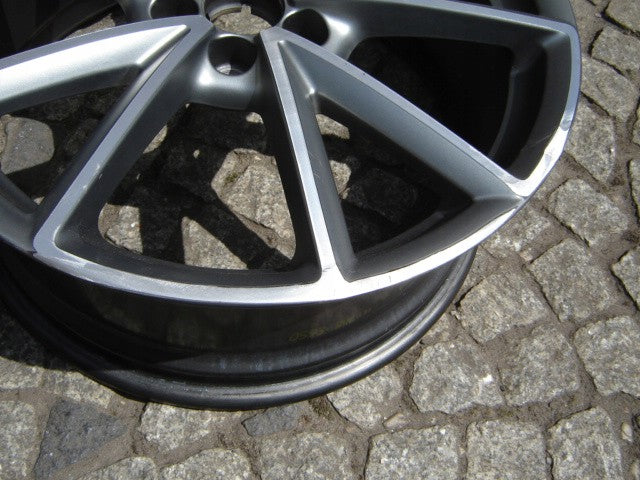 1x Alufelge 18 Zoll 7.5" 5x100 39ET Glanz Grau 8X0601025BP Audi A1 Rim Wheel FEL1002550599ov