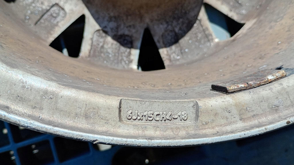 4x Alufelge 15 Zoll 6.0" 4x108 143737 Citroën I Rim Wheel FEL8690664650hg