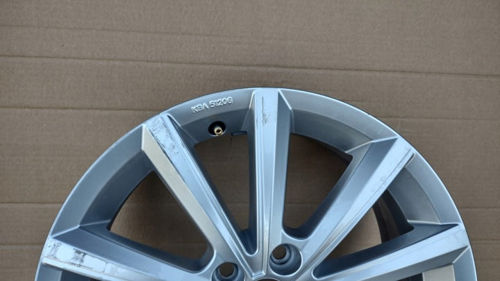 1x Alufelge 16 Zoll 6.0" 5x100 45ET KBA51206 2G0601025AF VW Polo Rim Wheel FEL4326626726tv