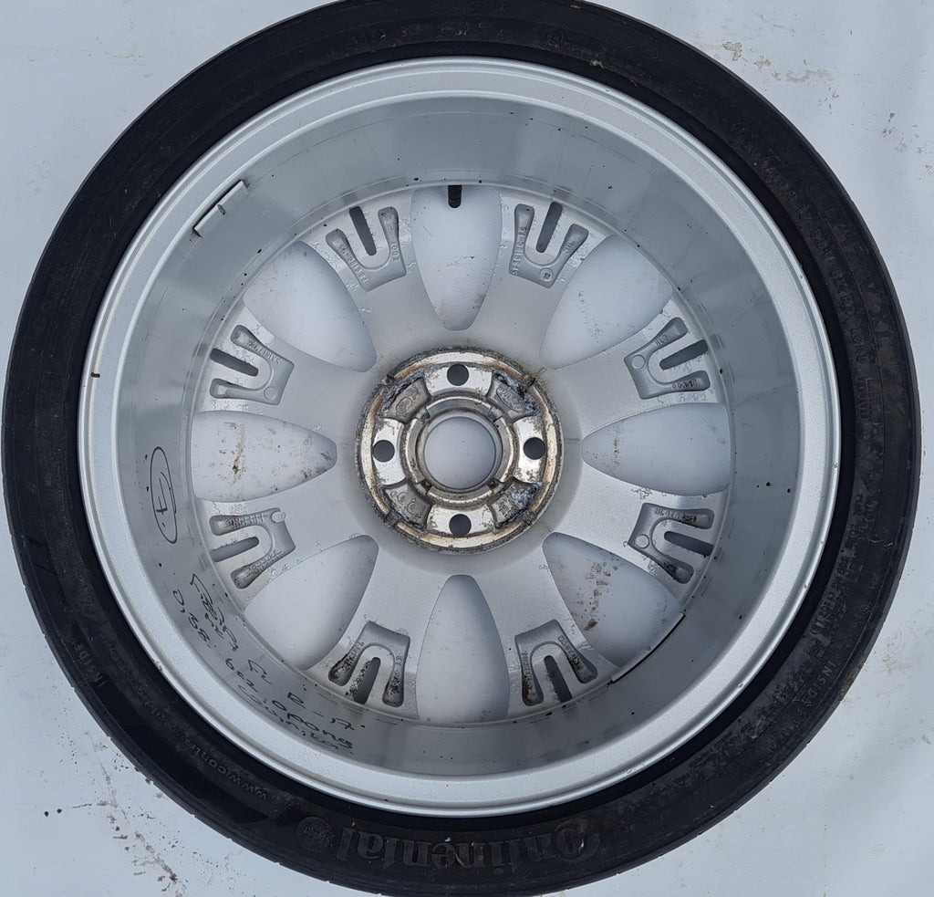 1x Alufelge 17 Zoll 7.0" 4x108 47,5ET Glanz Silber C1BC-MA Ford Fiesta Rim Wheel