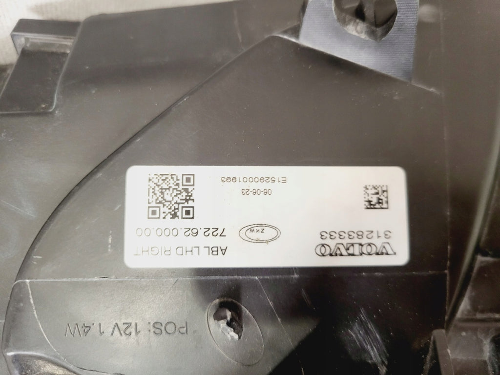 Frontscheinwerfer Volvo V40 31283333 Xenon Rechts Scheinwerfer Headlight SCH3525708692zs