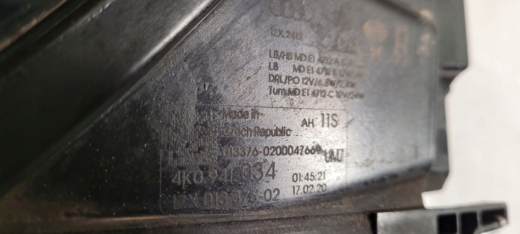 Frontscheinwerfer Audi A6 C8 4KO941035 full LED Ein Stück (Rechts oder Links) SCH1849315855xb