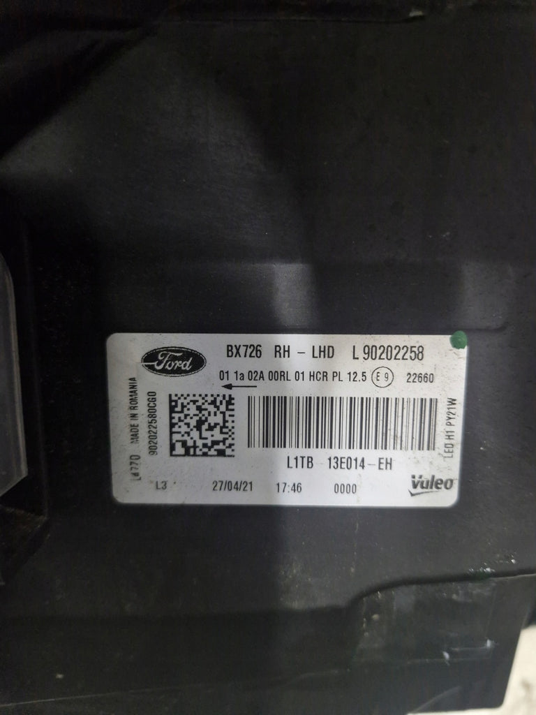 Frontscheinwerfer Ford Puma L1TB-13E014-EH Full LED Rechts Headlight SCH2672201147wk