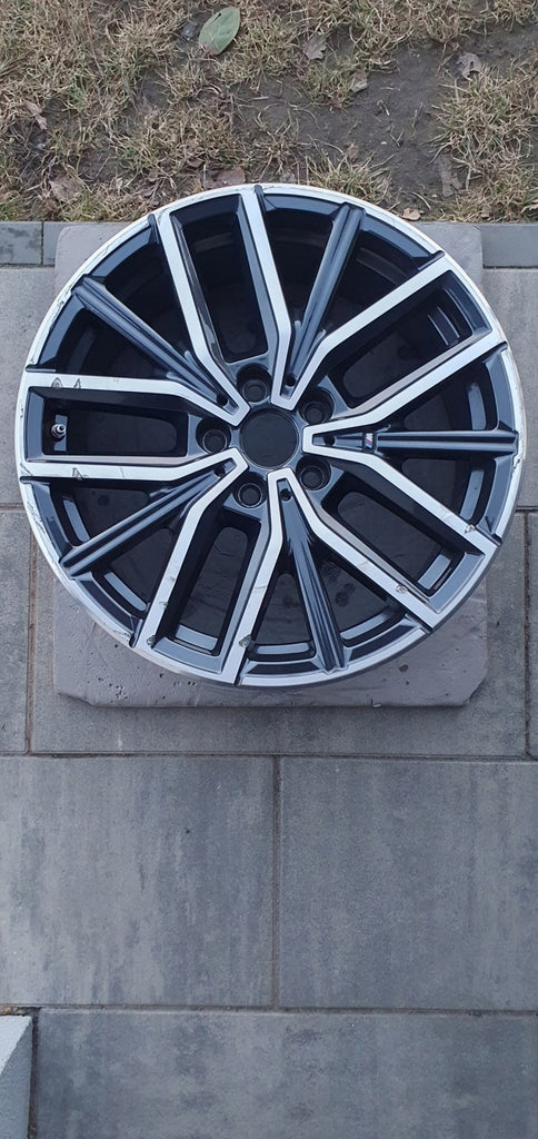 1x Alufelge 18 Zoll 7.5" 5x112 50ET Glanz Schwarz 6891179 BMW 2 F45 U06 F46 Mg FEL4110648102gp