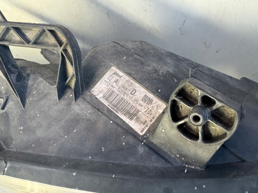 Frontscheinwerfer Citroën Berlingo 89318005 Rechts Scheinwerfer Headlight