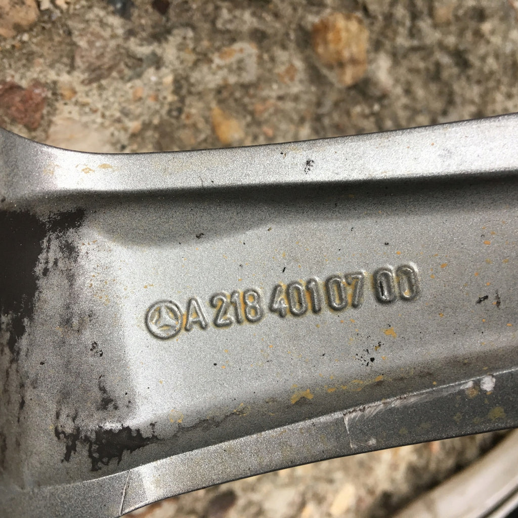 1x Alufelge 18 Zoll 9.5" 5x112 A2184010700 Mercedes-Benz Cls Rim Wheel