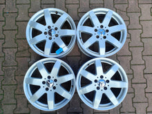Laden Sie das Bild in den Galerie-Viewer, 4x Alufelge 17 Zoll 7.5" 5x112 56ET Matt Silber A1644014502 Mercedes-Benz W164 FEL7811370089er