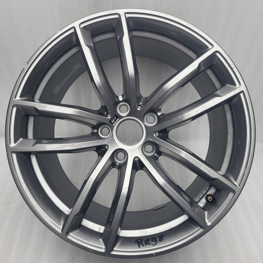 1x Alufelge 18 Zoll 9.0" 5x120 44ET Glanz Grau 8093406 BMW G31 G30 Rim Wheel FEL1999412583tm
