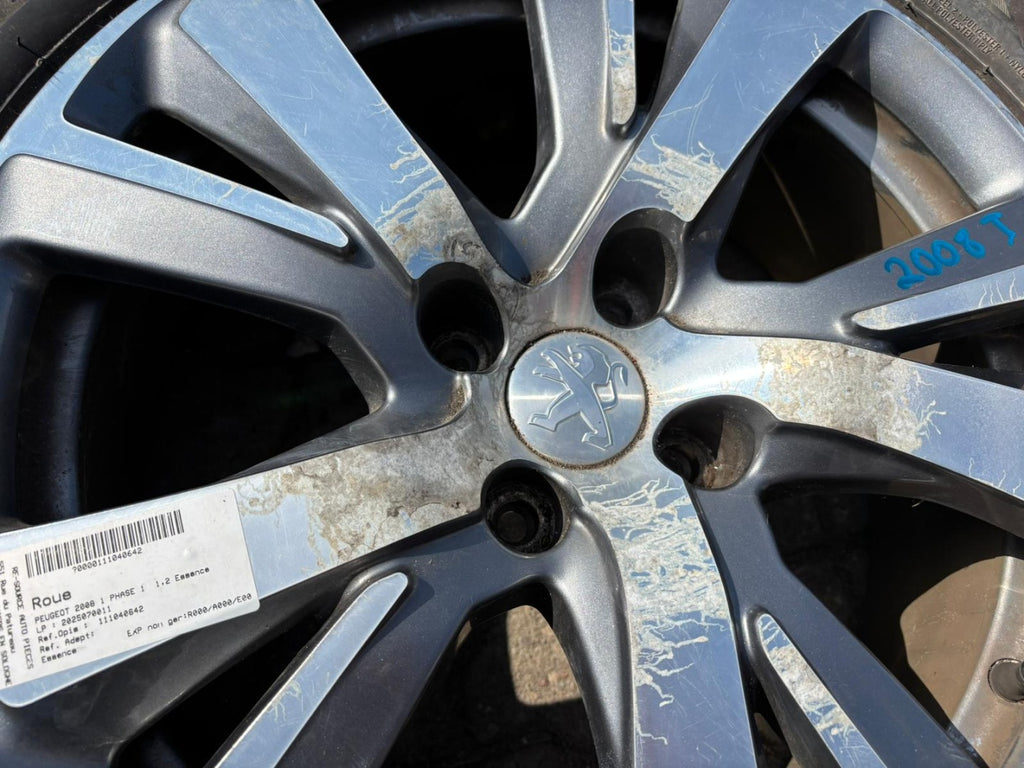 1x Alufelge 17 Zoll 6.5" 4x108 9678398277 Peugeot 2008 I Rim Wheel FEL9939188157ci