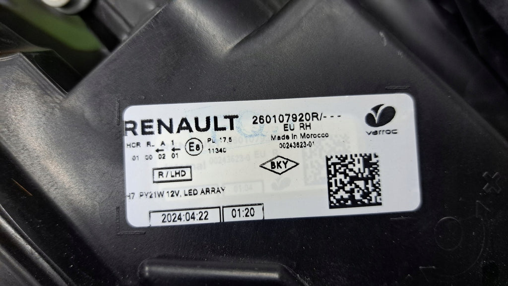 Frontscheinwerfer Dacia Sandero III 260107920R LED Rechts Scheinwerfer Headlight