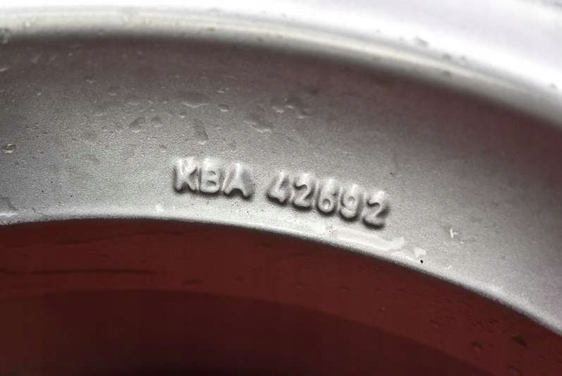 4x Alufelge 14 Zoll 6.0" 4x100 KBA42692 VW Up Rim Wheel