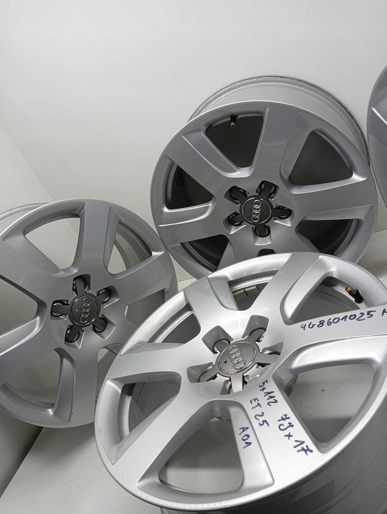 4x Alufelge 17 Zoll 7.0" 5x112 25ET 4G860125H Audi Rim Wheel FEL9655742893nv
