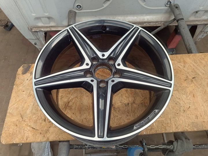 1x Alufelge 18 Zoll 8.5" 5x112 49ET A2054011200 Mercedes-Benz A205 Rim Wheel FEL2172995354sb
