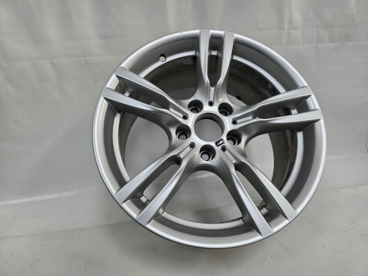 1x Alufelge 18 Zoll 8.5" 5x120 47ET Glanz Silber 7845881 BMW F30 F32 F31 FEL7420151895bg