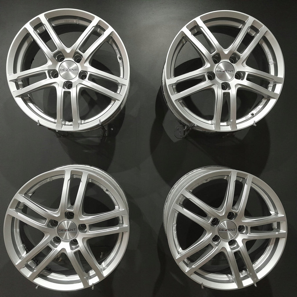 4x Alufelge 17 Zoll 7.0" 5x112 44 5ET Glanz Silber KBA51743 Mercedes-Benz W206 FEL2583515735wc