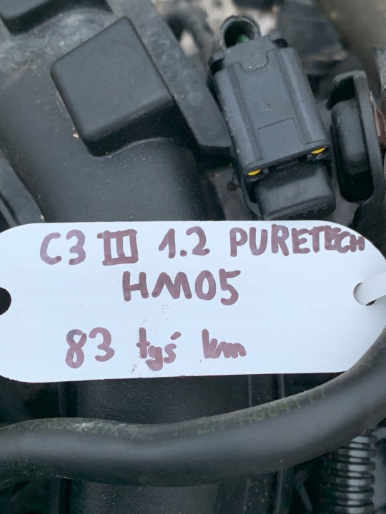 Motor Citroën C3 III HM05 1.2 83TKm Benzin Engine Komplett MOT5993953402zn
