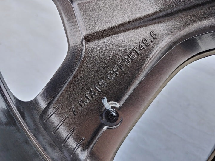 1x Alufelge 19 Zoll 7.5" 5x114.3 49ET Glanz Grau 52910-C5330 Kia Sorento III Mg FEL8367772542ve