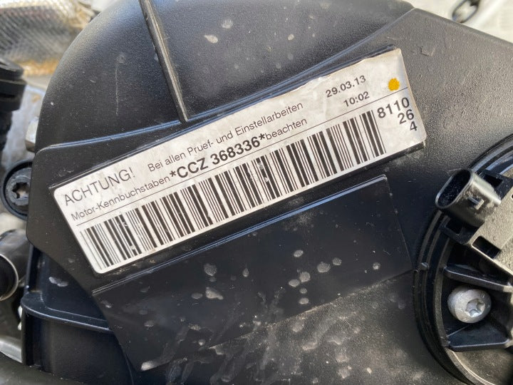 Motor Audi Seat VW I CCZ 1.8 TSI 211PS 155kW 73TKm 2008 Benzin Engine Unkomplett MOT4991983438oe