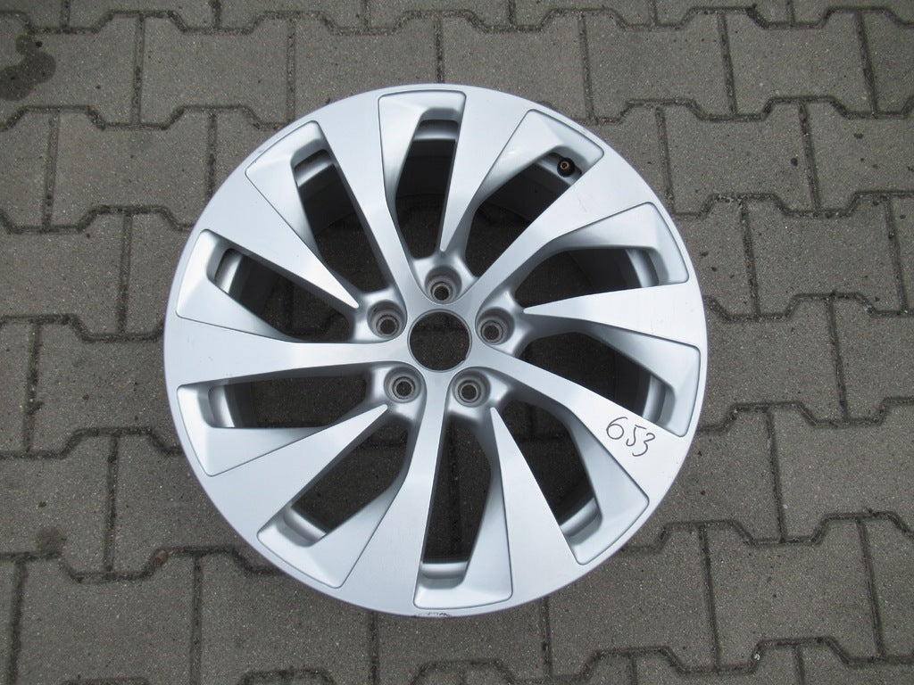 1x Alufelge 18 Zoll 8.0" 5x112 26ET Silber 4K8601025 Audi Rim Wheel FEL2043821208iz