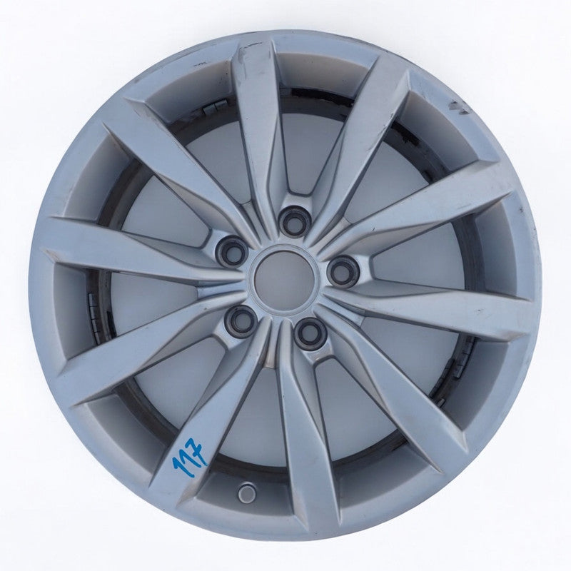 1x Alufelge 17 Zoll 6.0" 48ET 5G0601025K VW Golf Vii Rim Wheel