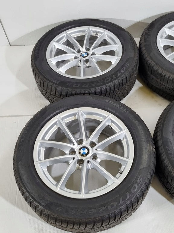 4x Alufelge 17 Zoll 7.5" 5x112 27ET Glanz Silber 6868217 BMW 5 G30 6 G32 7 G11 FEL9875102469ub