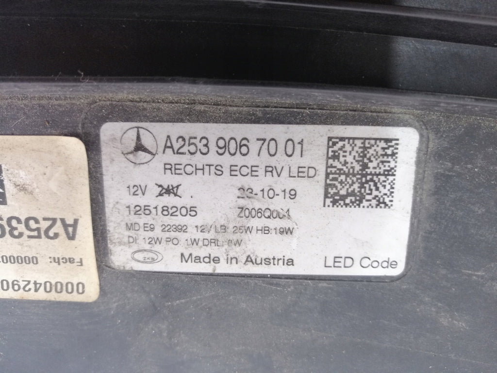 Frontscheinwerfer Mercedes-Benz Glc A2539067001 LED Rechts Headlight SCH6206656746za