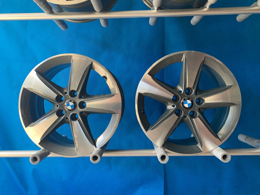 4x Alufelge 17 Zoll 7.5" 5x112 54ET Glanz Silber 6855087 BMW Active F45 F46 Mini FEL5938883388bg