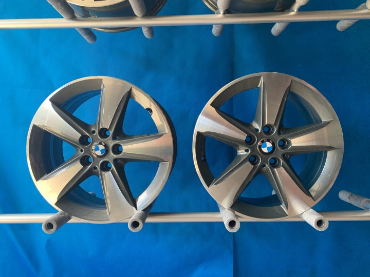 4x Alufelge 17 Zoll 7.5" 5x112 54ET Glanz Silber 6855087 BMW Active F45 F46 Mini FEL5938883388bg