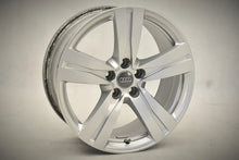 Load image into Gallery viewer, 4x Alufelge 18 Zoll 8.0" 5x112 25ET Glanz Silber 4M0601025A Audi Q7 Rim Wheel FEL6189236988ds