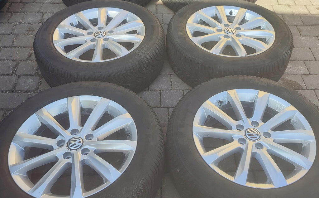 4x Alufelge 17 Zoll 6.5" 5x112 41ET Glanz Silber 3G0601025C VW Passat B8 FEL3742097945ul