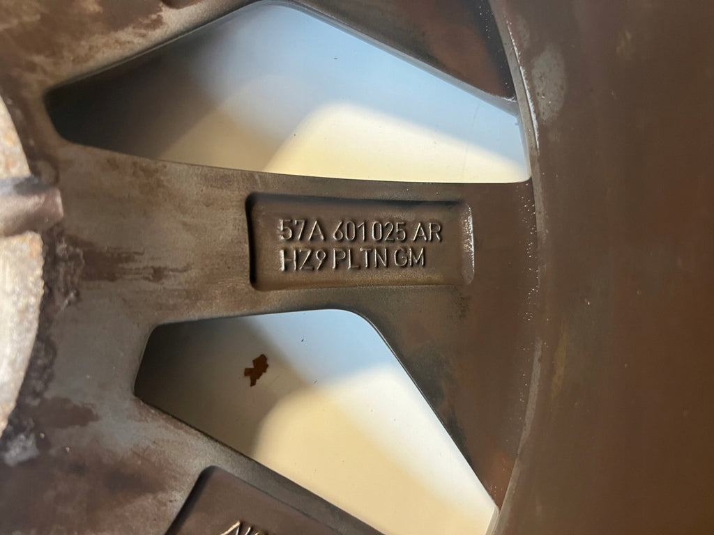 1x Alufelge 17 Zoll 7.0" 5x112 45ET Glanz Graphit 57A601025AB Mg Karoq Rim Wheel FEL1942830795yq