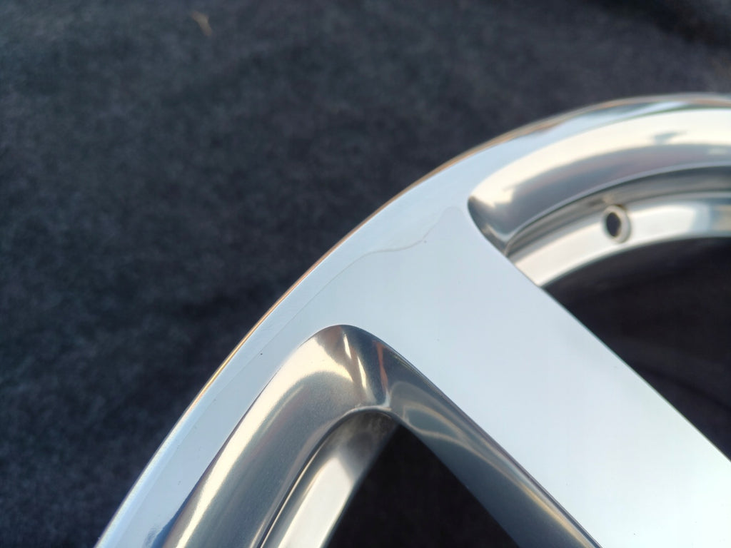 1x Alufelge 21 Zoll 8.5" 5x120 25ET Glanz Silber 6859831 Rim Wheel FEL4646558658us