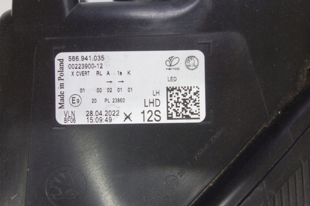 Frontscheinwerfer Skoda Kodiaq 566941035 LED Links Scheinwerfer Headlight SCH3574840786nk