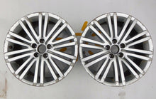 Load image into Gallery viewer, 1x Alufelge 17 Zoll 7.0&quot; 5x100 46ET Glanz Silber 6R0601025 VW Polo Rim Wheel