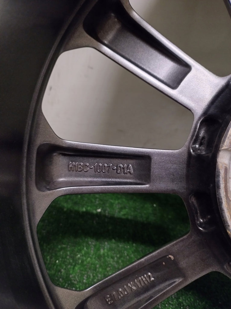 1x Alufelge 17 Zoll 7.0" 4x108 47 5ET Glanz Silber H1BC-1007-D1A Ford Fiesta FEL7329743639bb