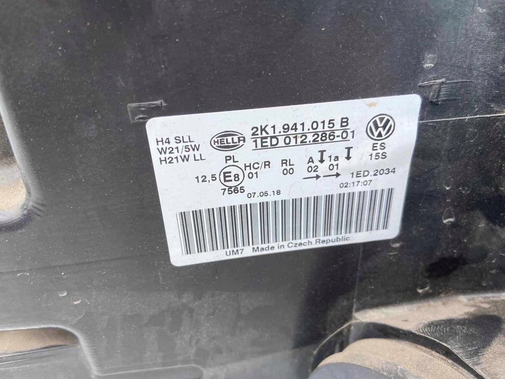 Frontscheinwerfer VW Caddy IV 2K1941015B Links Scheinwerfer Headlight SCH4517485596hu