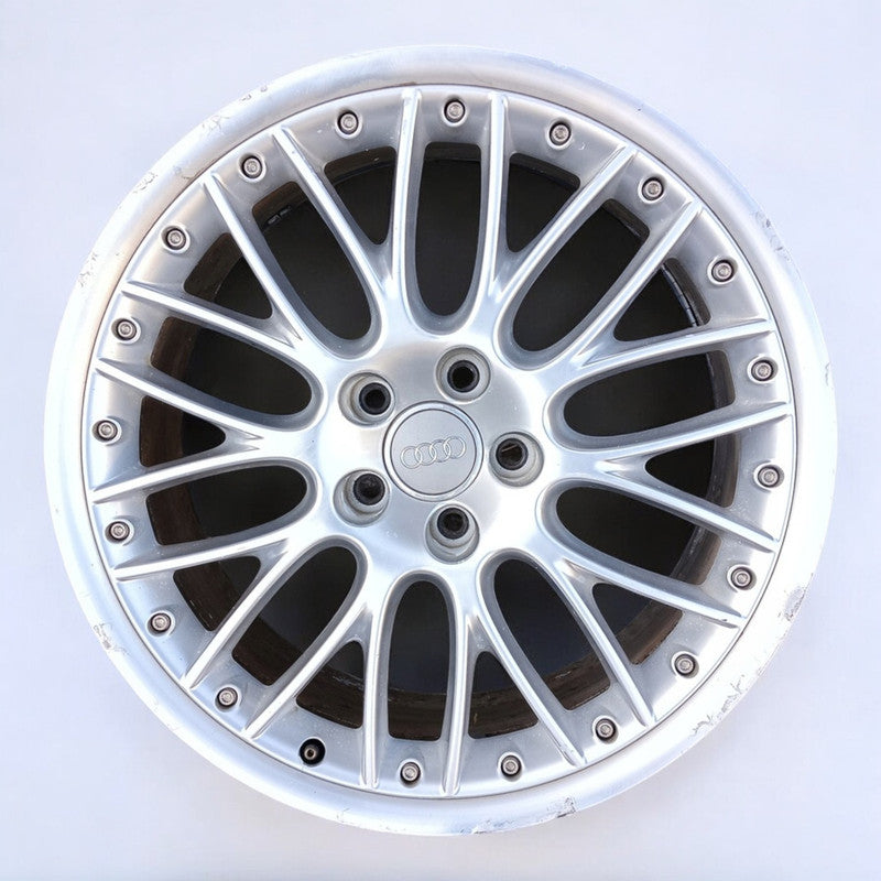 1x Alufelge 19 Zoll 8.5" 5x112 Glanz Silber 4F0601025L Audi A6 C6 Rim Wheel