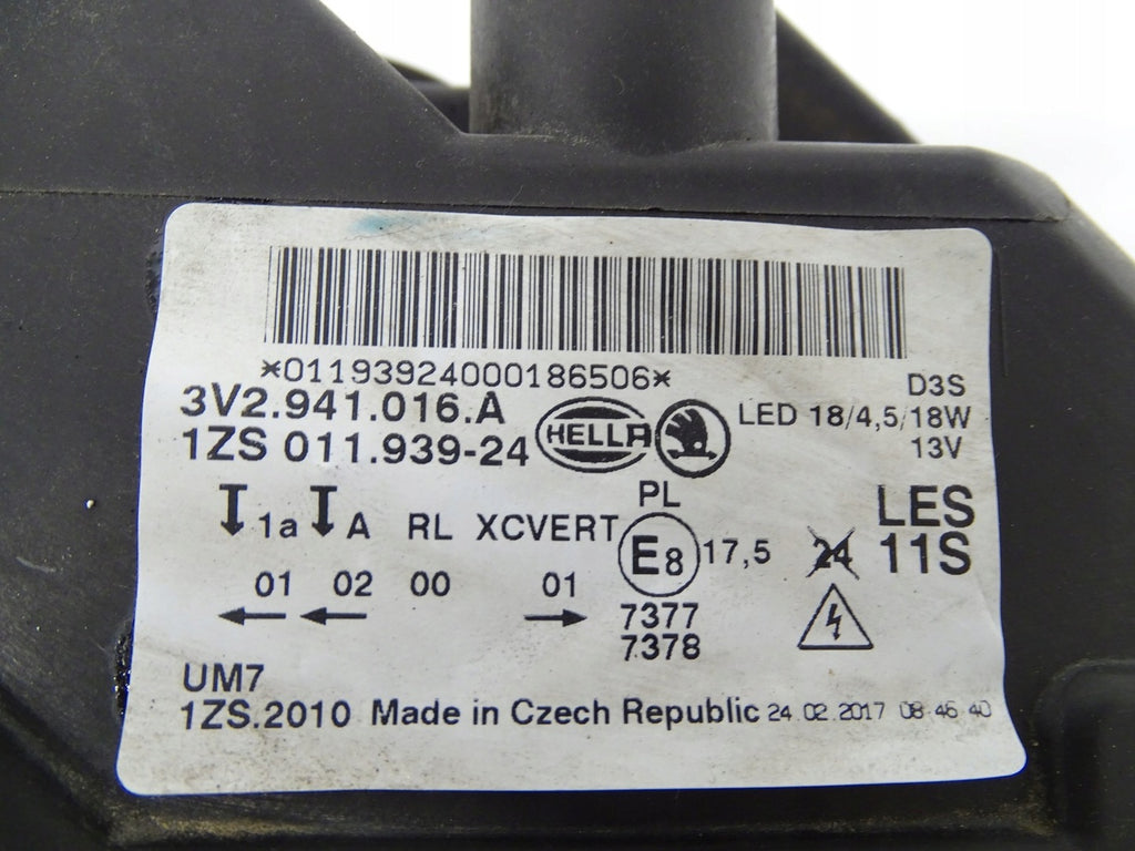 Frontscheinwerfer Skoda Superb III 3V2941016A 17873493797 LED Rechts Headlight