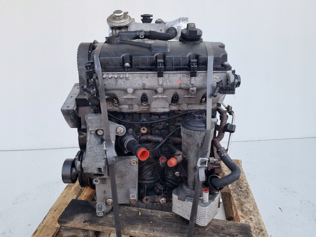 Motor VW Polo 9n BLT 1.9 TDI 130PS 96kW 142TKm 2001 Diesel Engine Komplett