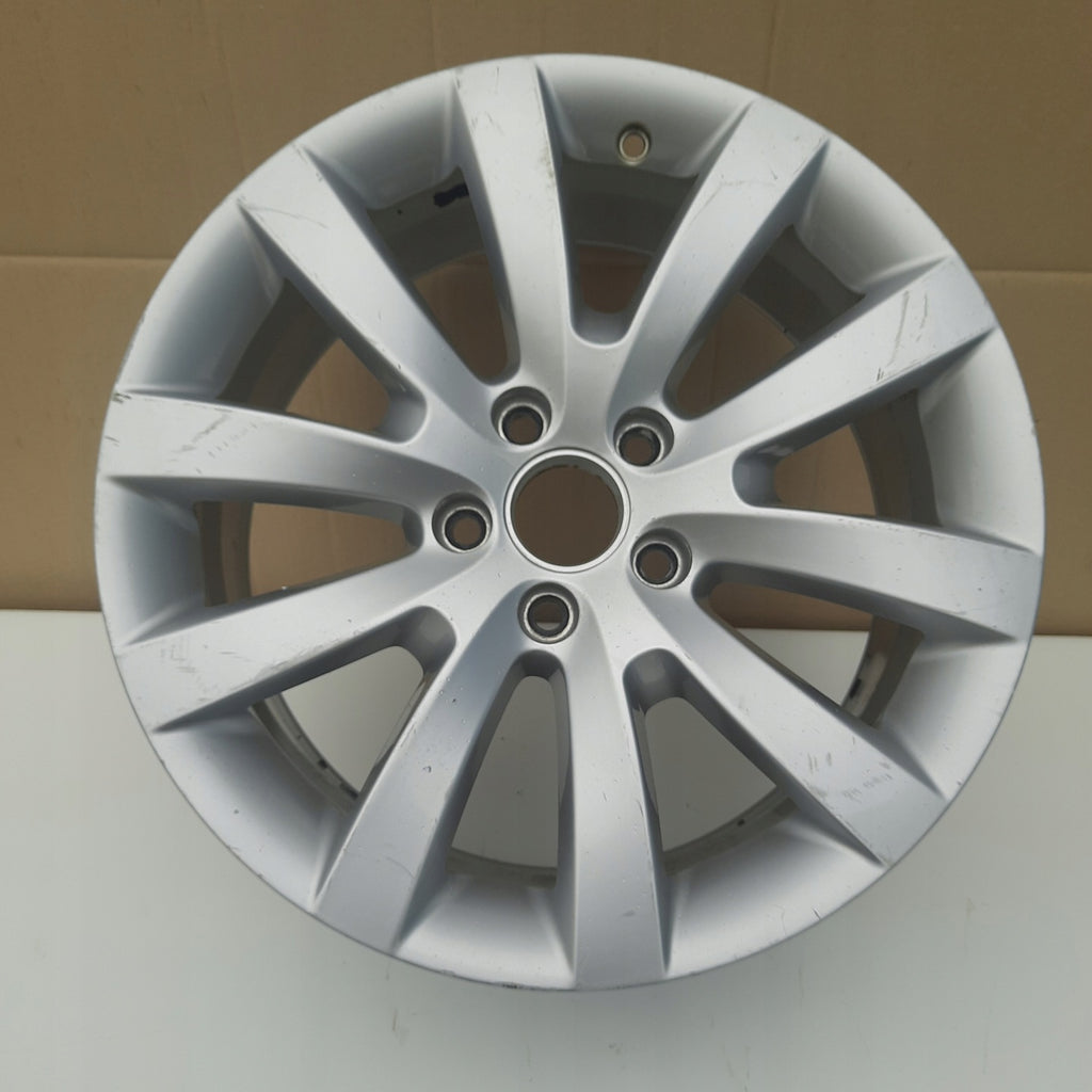 1x Alufelge 17 Zoll 7.0" 5x112 33ET Glanz Silber 1K8601025 VW Scirocco Rim Wheel