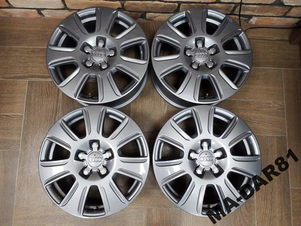 4x Alufelge 16 Zoll 6.5" 5x112 33ET Glanz Grau 8U0601025Q Audi Q3 Rim Wheel FEL9059625900og