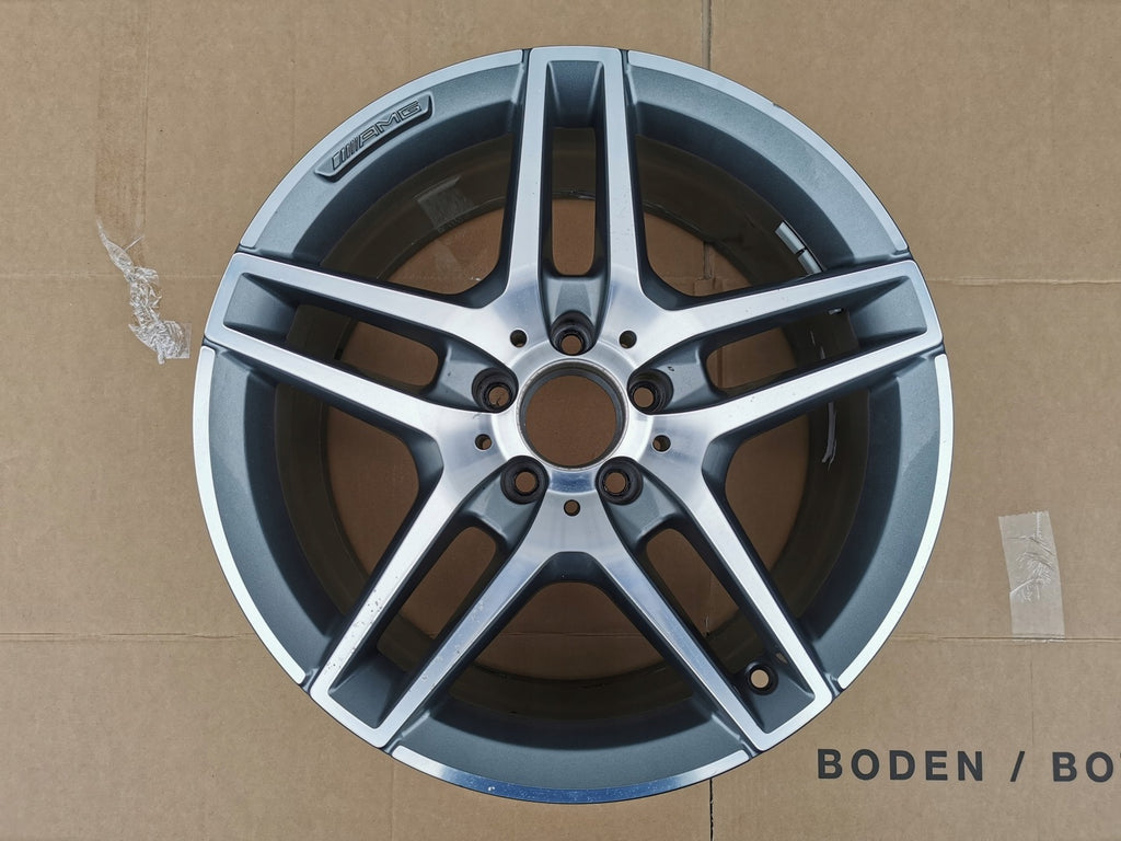 1x Alufelge 18 Zoll 9.0" 5x112 54ET A2124010400 Mercedes-Benz W212 Rim Wheel