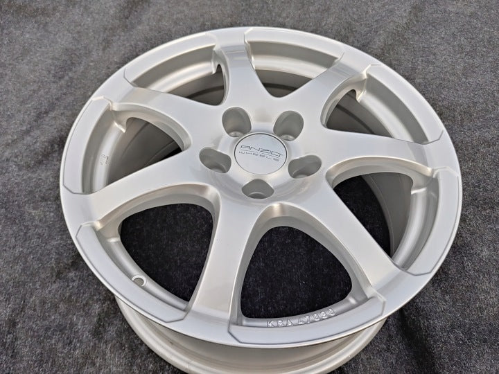 1x Alufelge 17 Zoll 7.5" 5x120 38ET Glanz Silber Rim Wheel FEL3600529138qr