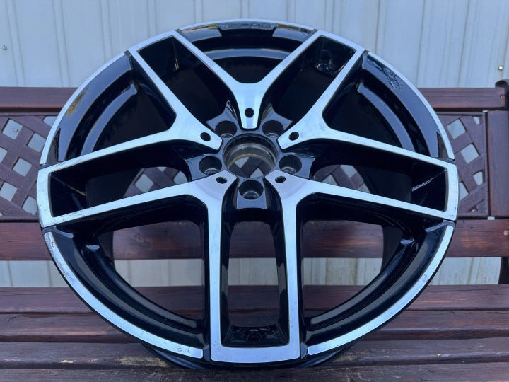 1x Alufelge 19 Zoll 5x112 A2534011700 Mercedes-Benz Glc C253 X253 Rim Wheel FEL6488530141ht