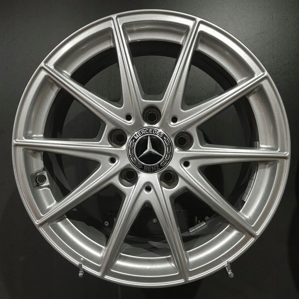 4x Alufelge 16 Zoll 6.5" 5x112 44ET Glanz Silber A1774011100 Mercedes-Benz W177 FEL7715689407jk