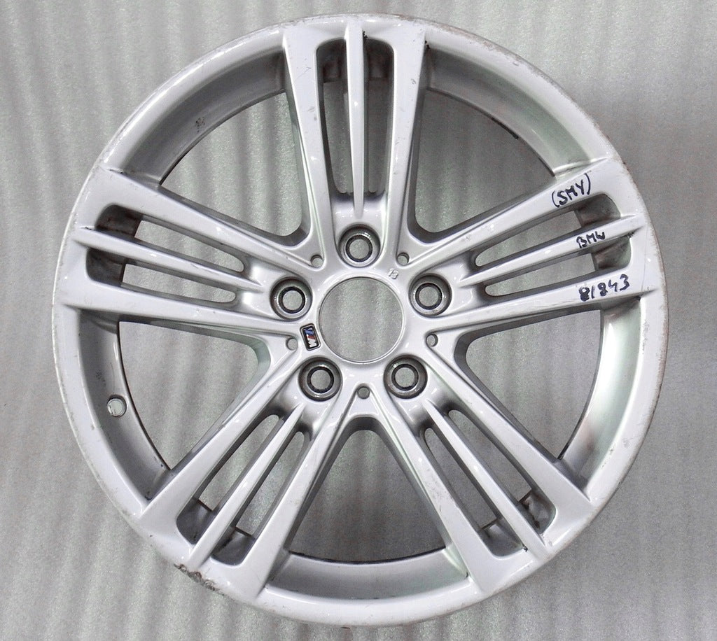 1x Alufelge 18 Zoll 8.0" 5x120 43ET Glanz Silber 7844249 BMW F26 X3 F25 FEL5226071529hn